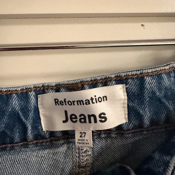 Peyton High Rise Bootcut Reformation Jeans in color Malta. Size 27 - Picture 5 of 5